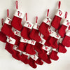 Christmas Alphabet Knitting Socks Christmas Tree Ornaments Christmas Decorations For Home 2024 Navidad Noel 2025Xmas Gift