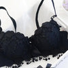 Midnite StarSolid Wireless Sexy Simple Push Up Bra Lace Floral Adjusted Bralette Lingerie Comfort Breathable Bras For Women
