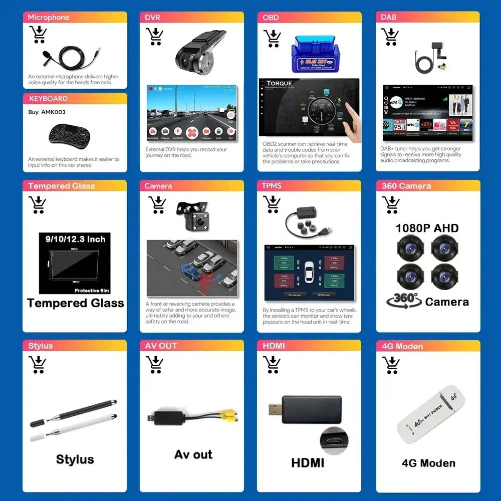 Android 14 Car Radio Multimedia Player For Jeep Compass Grand Cherokee Wrangler Chrysler Sebring Town Country Dodge Charger QLED