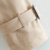2024 Belt Cropped Trench Spring Jacket Women Vintage Streetwear Double Breasted Long Sleeve Top Female Coat Outfits