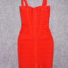 Quality Fuchsia Red Bandage Dress 2023 For Girl SweetHeart Mini Pencil Slim Dress Bodycon XL Purple Black White Party Vestidos