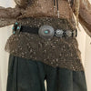 Rock Retro Heavy metal band cowboy cowgirl Ladie's Belts Waist Decorative Girdle Hit hot Pung Pu Leather For Jeans Accessories