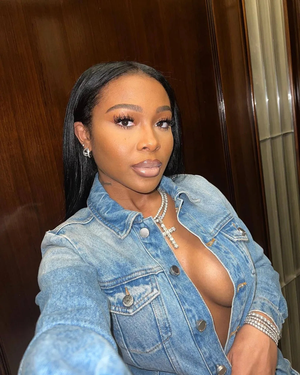 FAGADOER Fashion Button Long Sleeve Denim Mini Dress Women Turndown Collar Pocket with Leg Cover Clothing Female Cowboy Vestidos