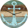 Funny Frog Acrylic Wall Clock Beach Starfish Record Marble Cat Retro Wall Decoration Clocks for Living Room Bedroom Office Home