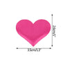 100/200Pcs Artificial Love Heart Petals Valentine's Day Wedding Party Confetti Petals Sponge Satin Fabric Table Bed Decorations