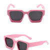 White glasses, women's and men's sunglasses, summer sunshade, windproof, and color changing glasses