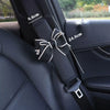 1Pcs Cute Women Bowknot Soft Plush Car Seat Belt Cover Velvet Auto Seat Belt Shoulder Strap Harness Cushion Protector Pads