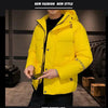 Men Harajuku Colorful Bubble Coat Winter Jacket 2024 Mens Streetwear Hip Hop Parka Korean Yellow Black Clothes Puffer Jackets