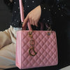 New Fashion Luxury Design Tote Bags for Women Handbags Ladies Shoulder Bags Trending Lingge Chain Crossbody Bag and Purse