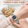 POEDAGAR Luxury Ladies Dress Watch Luminous Waterproof Week Date Woman Wristwatch Stainless Steel Women Quartz Watches reloj+box