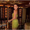 Sexy Sequins Tassel Skirt Sets Women Sling Crop Tops Hip Package A-line Short Skirts 2025 Summer Chic Beach Party Outfits Lady