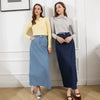 AS 2025 pinstripe denim skirt fashion woman clothes lady wear