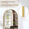 Arched Full Length Mirror, 71"x26" Full Body Floor Mirror Standing Hanging or Leaning Wall, Full Body Mirror with Stand