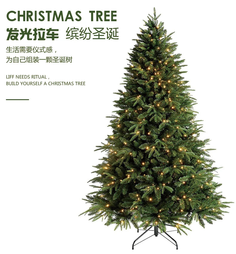 Gift Christmas Decoration High end PE Mixed Christmas Tree Encryption 1.2m 1.8m Christmas Tree