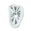 2024 New Novel Surreal Melting Distorted Wall Clocks Surrealist Salvador Dali Style Wall Decororation Home Garden Clock