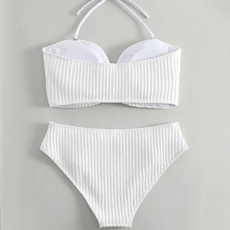 Summer Sexy Bikinis Female Swimsuits Women's Swimwear Push Up Swim Wear Bathing Suits Brazilian Bikini Set Beachwear Pool Bather