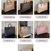 Large-capacity women's bags in Europe and the United States retro shoulder bag classic letters PU commuter handbags women
