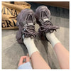 Women's Chunky Sneakers  Breathable Mesh Platform Sports Shoes Woman Fashion Lace Up Thick Sole Casual  Mujer 2024