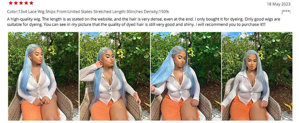 HD Transparent 613 Blonde Straight 200 Density 13x4 13x6 Lace Front Human Hair Wigs For Women Brazilian 360 Lace Frontal Wig