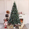8-foot Tall Christmas Tree , Spray White on the head With Haw and Pine Nut,  for Holiday Decoration