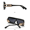 Modern Luxurious Sunglasses for Men Women Square Gradient Designer Unisex Brand Glasses Glamour Fashion Shades UV400