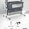 Baby Cot Baby Crib Cradle Newborn Movable Portable Nest Crib Baby Travel Bed with Mosquito Net Sleeping Bed Baby Rocking Bed