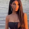Women's Off Shoulder Strapless Lace Up Bustier Corset, Crop Tops, Black Sleeveless Vest, Cropped Feminino