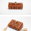 Fashionable Classic Light Luxury Design Exquisite Craftsmanship Women's New Shoulder Bag Letter PU Material Crossbody Bag