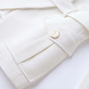 9 Colors Factory Customize Luxury Quality Classic Style Office White Black Women Pocket Blazers with Blet