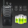 2/4PCS Baofeng BF-888S V2 Walkie Talkie Dual Band Portable Long Range Standby UHF 400-470MHz USB Ham Two Way Radio for Hunting