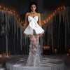 Lace Wedding Dresses Mermaid Sweetheart Floral Beaded Boho Bridal Gown Arabic Dubai Islamic Vestido De Noiva Customized