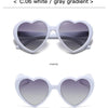 New Love Heart Shaped Polarized Sunglasses Women Fashion Cute Retro Vintage Gradient Sun Glasses UV400 Protection Unisex Eyewear