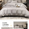 Embroidery Bedding Sets Egyptian Cotton Bed Sheet Set Luxury Duvet Cover Bedsheet Bed Linen Pillowcase 5 Stars Hotel Bedclothes