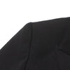 TWOTWINSTYLE Patchwork Diamonds Backless Blazer For Women Notched Collar Long Sleeve Spliced Button Chic Blazers Female Style