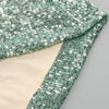 Sexy Halter Deep V Neck Sequins Maxi Dress Women Green Sleeveless Backless Sequined Slim Long Dresses Celebrity Party Gowns