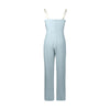 Women Jumpsuit Feather Tube Top Sexy Evening Party Jump Suits Sleeveless High-waisted Straight Playsuits Night Clubwear Overalls