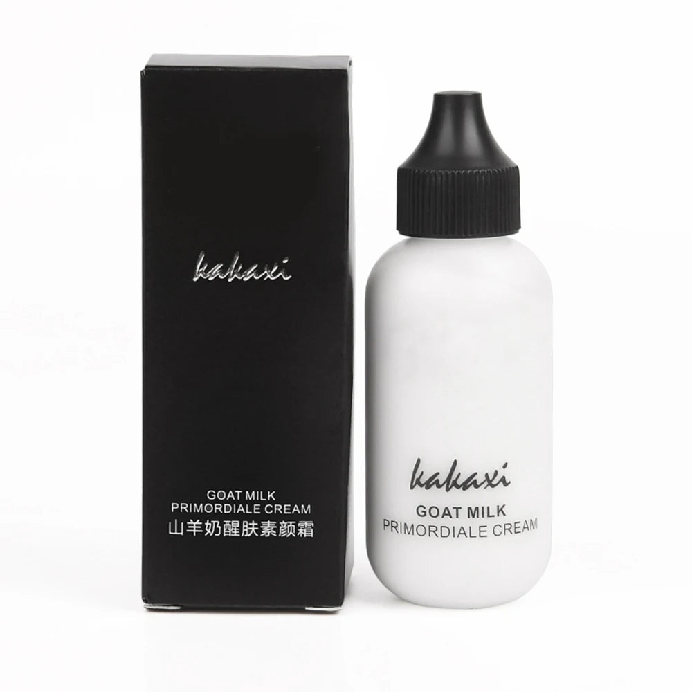 50ml Goat Milk Liquid Foundation Cream Waterproof Oil-control Cover Acne Base Cream Makeup Moisturize Matte Concealer Cosmetic