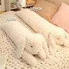 Large Rabbit Body Pillow Long Bear Cute Stuffed Animal Rabbit Sleeping Cushion Decorative Body Pillow Chair Back Cushion Decor