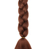 S-noilite Box Braiding Hair Pre Stretched Ombre Jumbo Braids Synthetic Braiding Hair Red Pink Blue Gray 24 Inch Hair Extensions