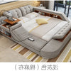 MANBAS Tech Smart Bed Frame Multifunctional Massage Bed Ultimate Bed Fabric/ Cloth Tatami Upholstered Bed with Bluetooth Speaker