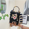 Evening Bags for Women 2024 New Fashionable Leather Shoulder Bag Woman Hard High Quality Hip Hop Party Luxury Designer Handbag