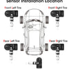 JMCQ USB Android TPMS Tire Pressure Monitoring System Display Alarm System Internal External 5 Sensors For Car Navigation Radio