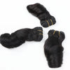 3pcs  Loose Wave Short Curly Hair Bundles Brazilian Hair Weave Bundles 100% Human Hair Bundles Hair Extension Human Hair Bundles