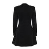 Sexy Fitted V-Neck Long-Sleeve Dress Elegant Solid Color High-Waist Pencil Skirt New Stylish Autumn/Winter Women's Banquet Dress