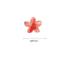 6Pcs Gradient Hair Clips New Flower Hair Claws Small Size Fashion Headwear Hairpin Crab Barrette Hair Accessories for Women