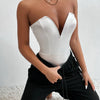 Jumpsuit Women Short Bodysuit smooth monkeys Lingerie Elegant Party overalls luxury Sexy Evening Dresses open back Off Shoulder