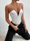 Jumpsuit Women Short Bodysuit smooth monkeys Lingerie Elegant Party overalls luxury Sexy Evening Dresses open back Off Shoulder