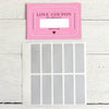 Scratch-Off Love Coupons, 10 Pieces, DIY Valentine's Day Love Coupons, Creative Birthday Gifts for Boyfriends
