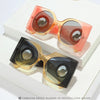 Colorful Square Sunglasses Women Men Two Color Frame Travel Sun Glasses Female Shades UV400 Male Gafas Oculos Brand Luxury