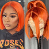 Peruvian Highlight P4/27 Bob Lace Front Wigs 100% Human Hair Wigs Bob Lace Wigs For Women Ombre Blonde Straight Lace Closure Wig